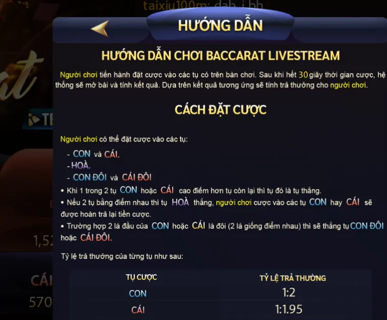 Baccarat Livestream Tại SunWin Đẳng Cấp Săn Thưởng Của Các Cao Thủ Hàng Đầu