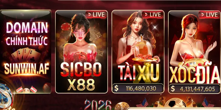 LiveStream Casino SunWin Mang Về Vận May Tài Lộc Bất Tận Cho Người Chơi