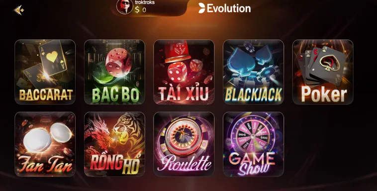 Evolution Livestream Tại SunWin Sòng Bài Đẳng Cấp Với Trải Nghiệm Chuyên Nghiệp Nhất