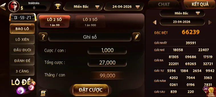 Giao Diện Cược Lô Đề Tại SunWin Đơn Giản Cho Mọi Cược Thủ Chuyên Nghiệp