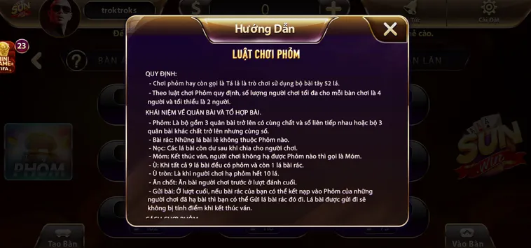Trải Nghiệm Đỉnh Cao Phỏm Tại SunWin Cho Mọi Cược Thủ Chuyên Nghiệp