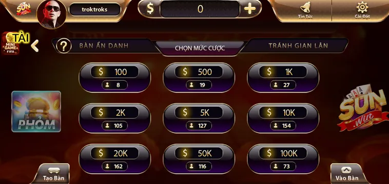 Trải Nghiệm Đỉnh Cao Phỏm Tại SunWin Cho Mọi Cược Thủ Chuyên Nghiệp