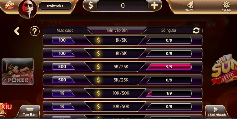 Minigame Mini Poker Tại SunWin Chinh Phục Ván Bài Nhận Thưởng Lớn Hấp Dẫn
