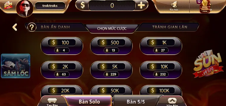 Sâm Lốc Tại SunWin Siêu Phẩm Game Bài Với Lối Chơi Nhanh Cực Kịch Tính