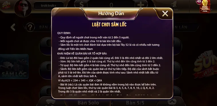 Sâm Lốc Tại SunWin Siêu Phẩm Game Bài Với Lối Chơi Nhanh Cực Kịch Tính