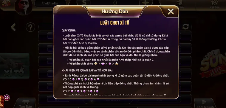 Xì Tố Tại SunWin Bùng Nổ Giải Thưởng Lớn Hấp Dẫn Dành Cho Cao Thủ